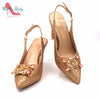 Royal Blue Elegance: Nigerian Pumps & Bag Set ATHLEXES