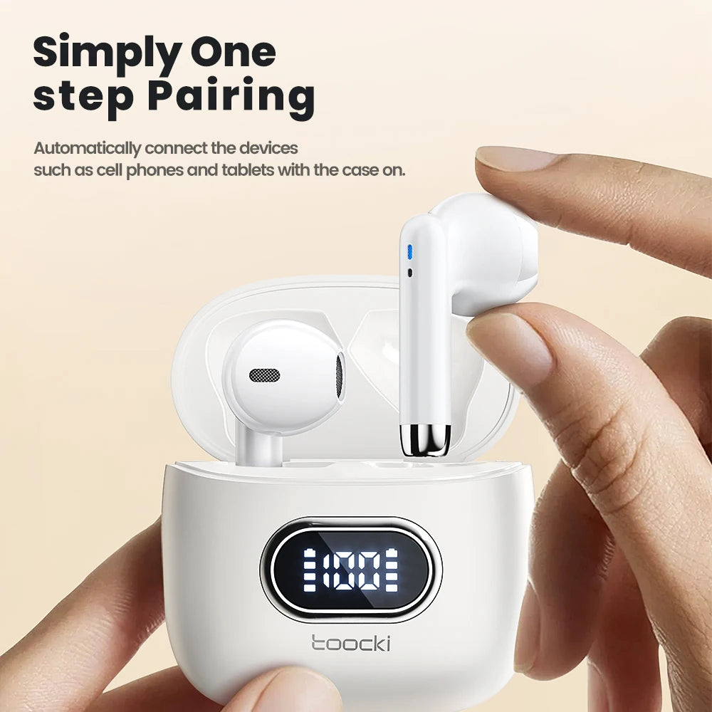Toocki TWS Bluetooth 5.3 Sports Earphones ATHLEXES