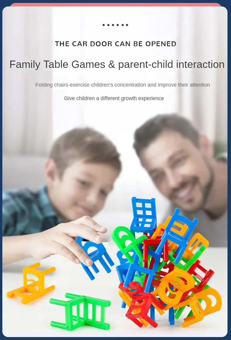 Childrenâ??s Mini Folding Chair Balancing Game ATHLEXES