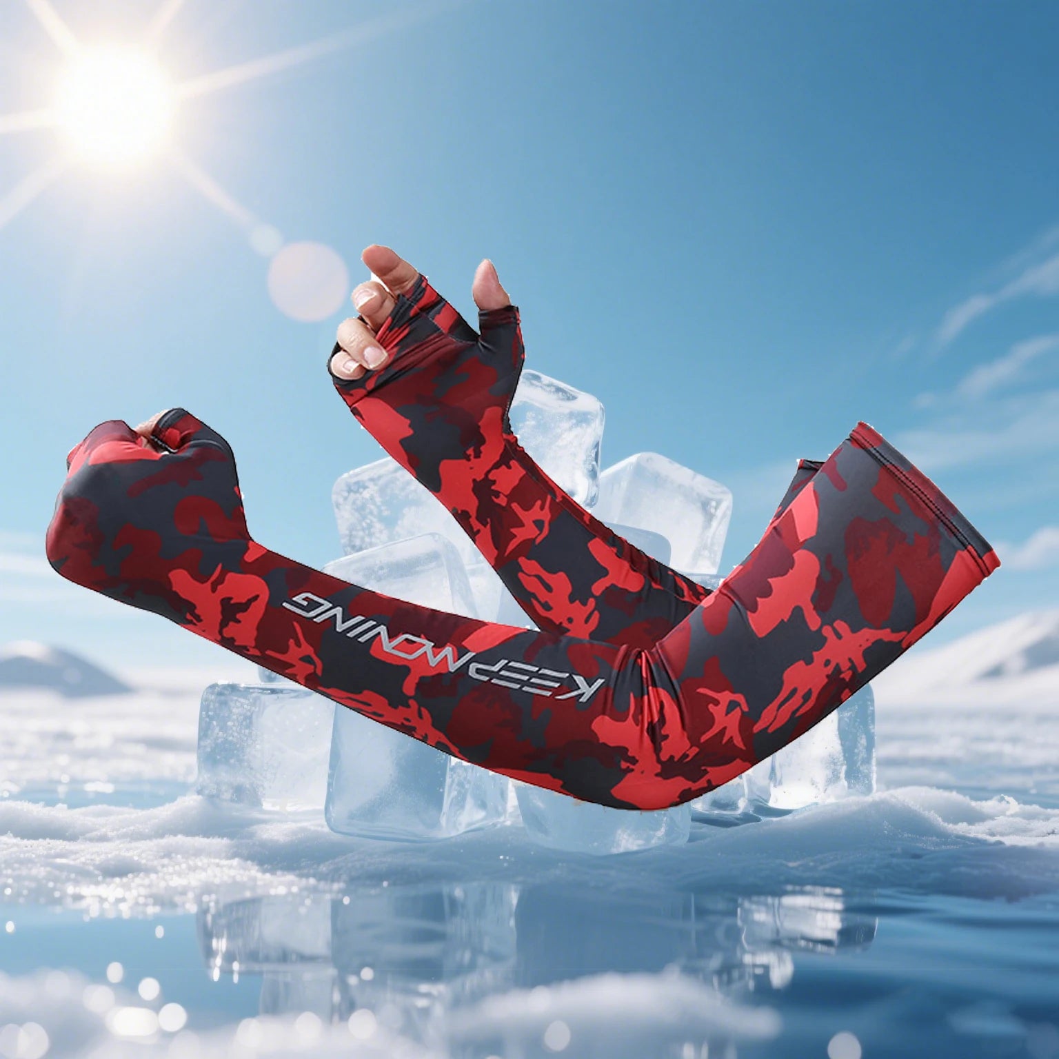 CoolGuard UV Protection Cycling Arm Sleeves ATHLEXES