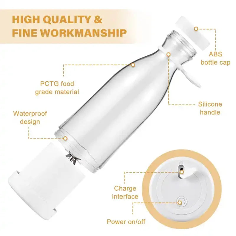 Miko Nice Portable Fruit Blender Cup ATHLEXES