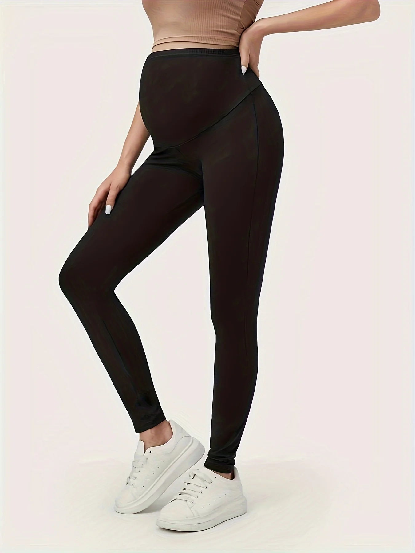 Chic Stretch Maternity Pants for Comfort and Style ATHLEXES