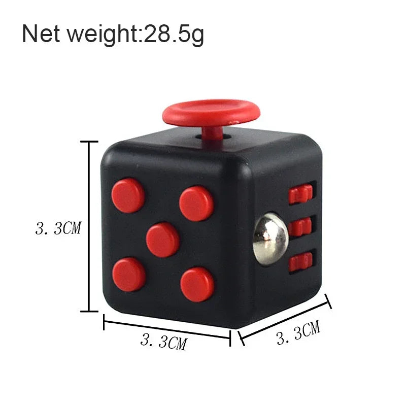 Colorful Fidget Dice for Stress Relief and Focus ATHLEXES
