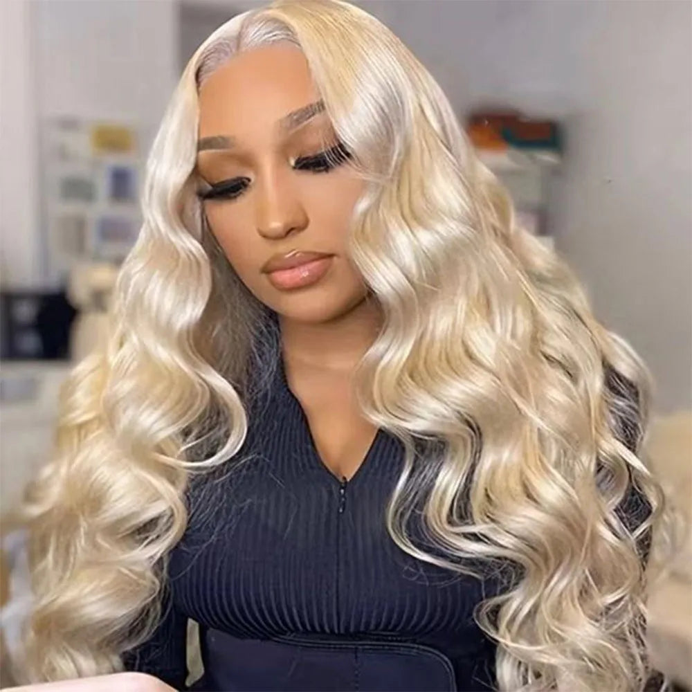 Honey Blonde Body Wave Lace Frontal Wig ATHLEXES