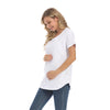Maternity Comfort Tee for Nursing Moms ATHLEXES