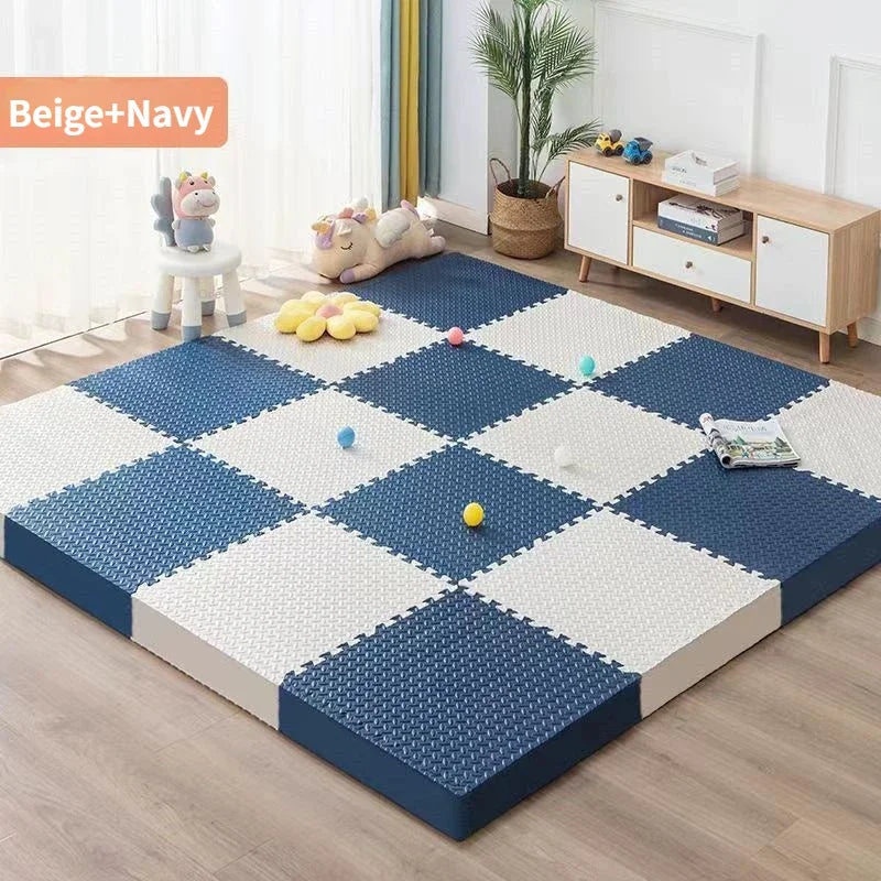 Premium 16PCS Non-Slip EVA Gym Mats for Yoga and Workout ATHLEXES