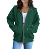 Chic Comfort 2024 Zip-Up Warm Hooded Sweatshirt for Women ATHLEXES