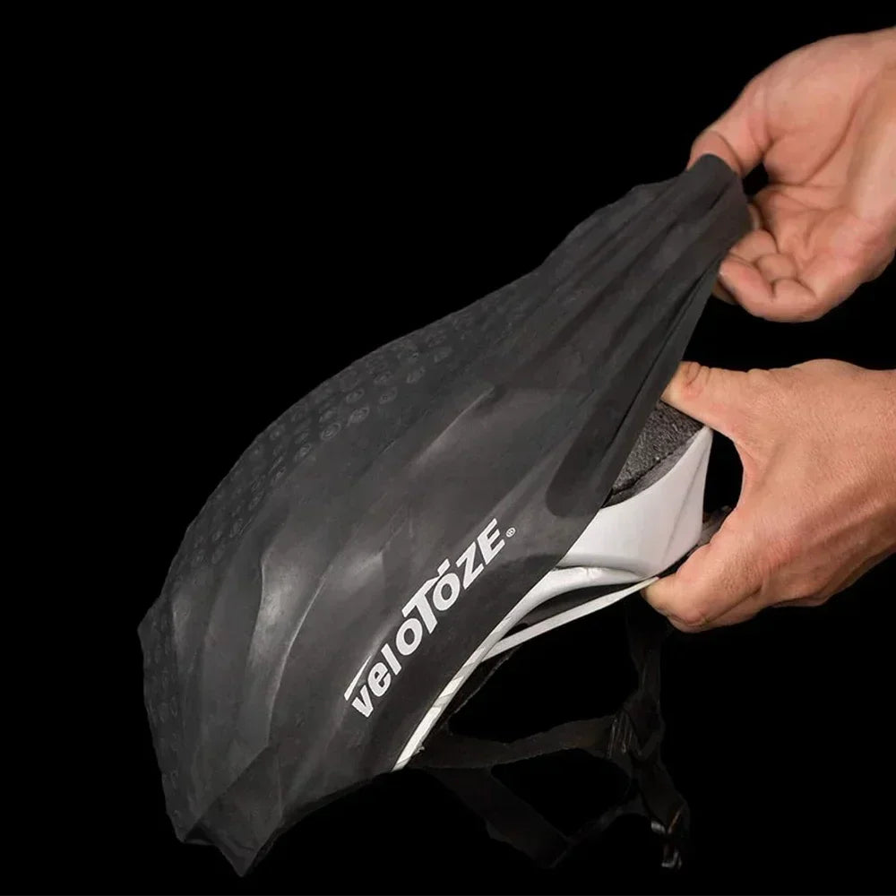 Premium Tall Silicone Cycling Shoe Covers - Waterproof & Windproof Overshoes ATHLEXES