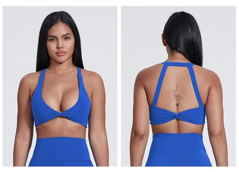 SHINBENE Women's Yoga Fitness Sports Bra ATHLEXES