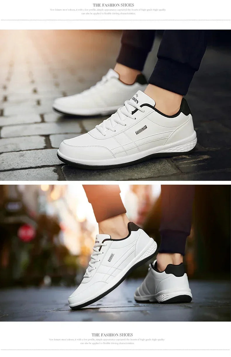 Vulcanized Comfort Waterproof Menâ??s Sneakers ATHLEXES