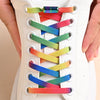Colorful No Tie Elastic Shoe Laces for All Ages ATHLEXES
