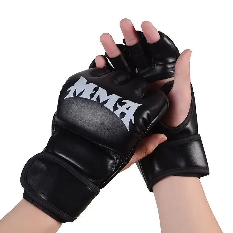 Elite Combat Half-Finger Boxing Gloves 2024 ATHLEXES