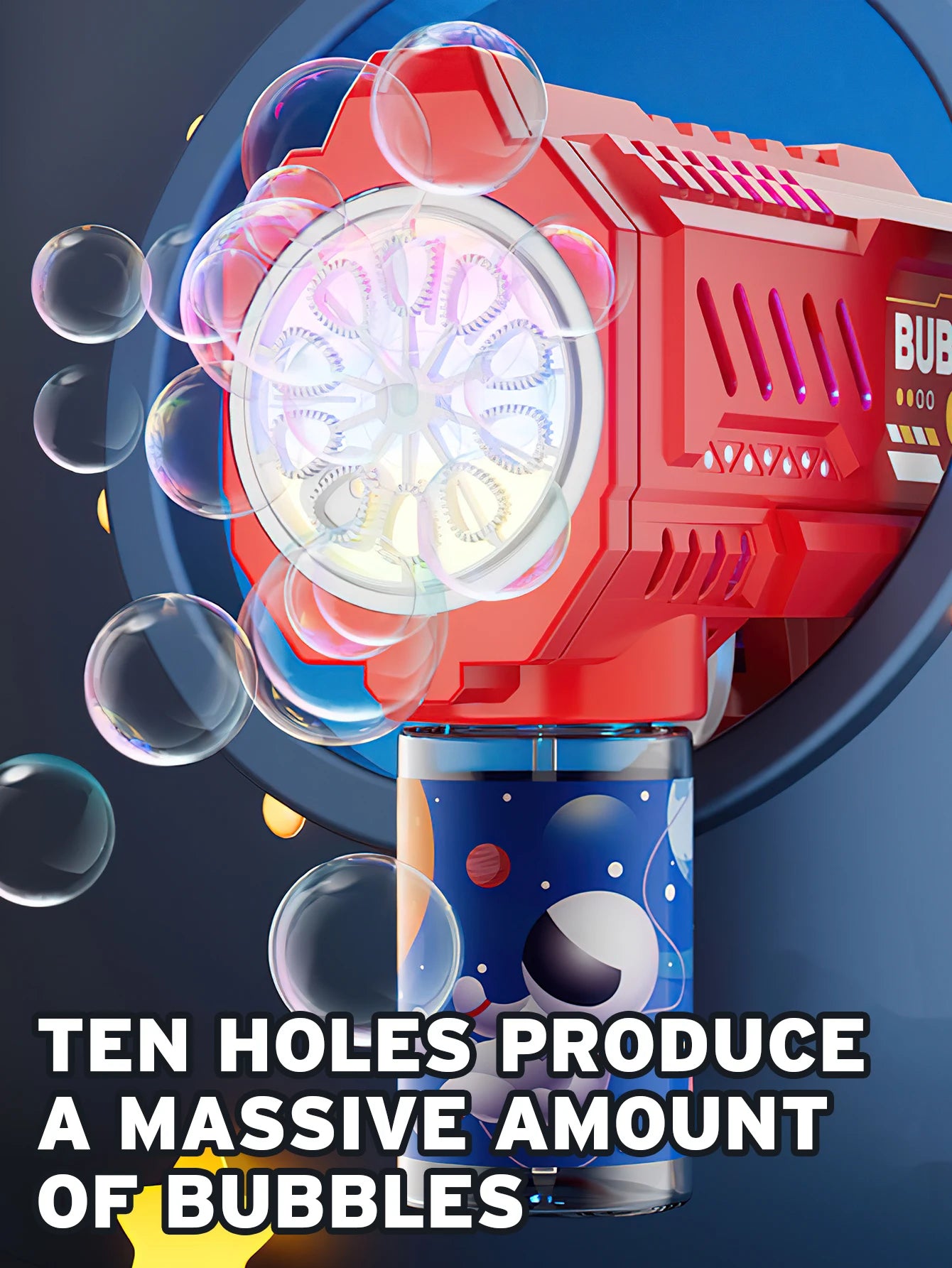 BubbleJoy Electric Bubble Machine for Kids ATHLEXES