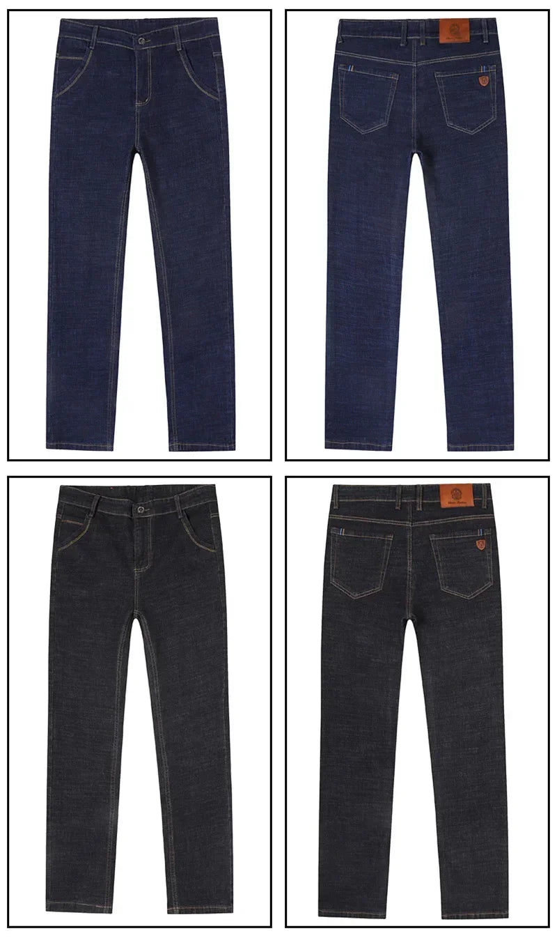 Luxury Stretch Slim Fit Jeans for Men ATHLEXES