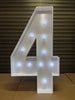Radiant 4FT DIY Light Up Numbers for Celebrations ATHLEXES