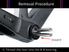 Risk Pro Bike Bottom Bracket Removal Tool Set ATHLEXES