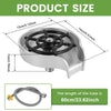 AutoClean Stainless Steel Glass Rinser ATHLEXES