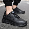 YRZL Black Waterproof Running Shoes for All-Weather Comfort ATHLEXES