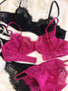 Sexy Underwear Set for Women Ultra-thin Lace Bra Thong ATHLEXES