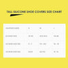 Premium Tall Silicone Cycling Shoe Covers - Waterproof & Windproof Overshoes ATHLEXES