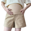 Chic Denim Maternity Shorts for Summer Comfort ATHLEXES