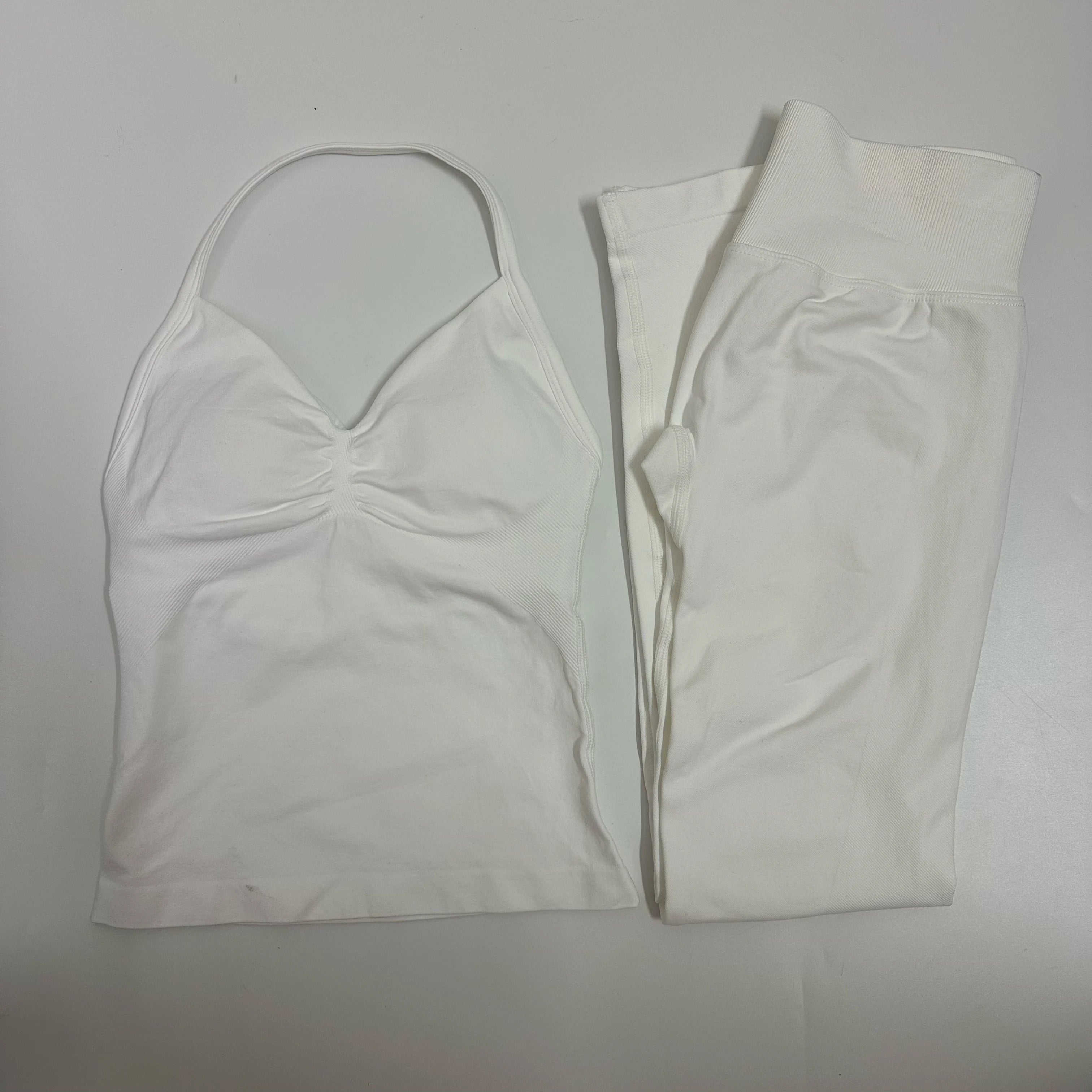 ElevateFit Backless Yoga Leggings and Tank Set ATHLEXES