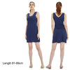SilkFeel Plus Size Full Slip Dress ATHLEXES
