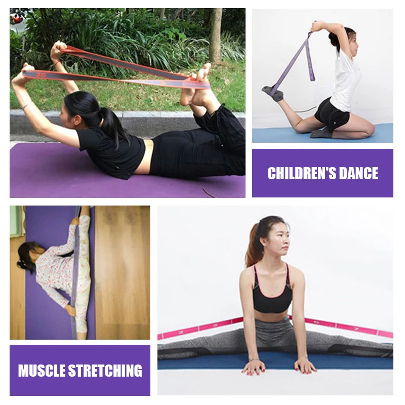 FlexiFit Multi-Section Yoga Resistance Bands ATHLEXES