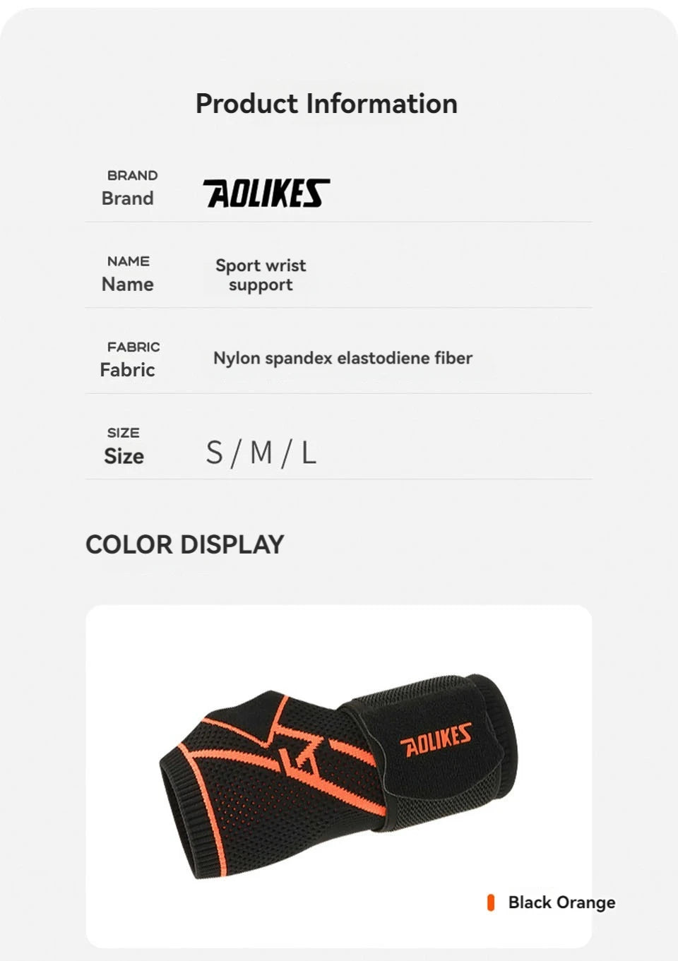 AOLIKES ComfortFlex Arthritis Wrist Support Brace ATHLEXES