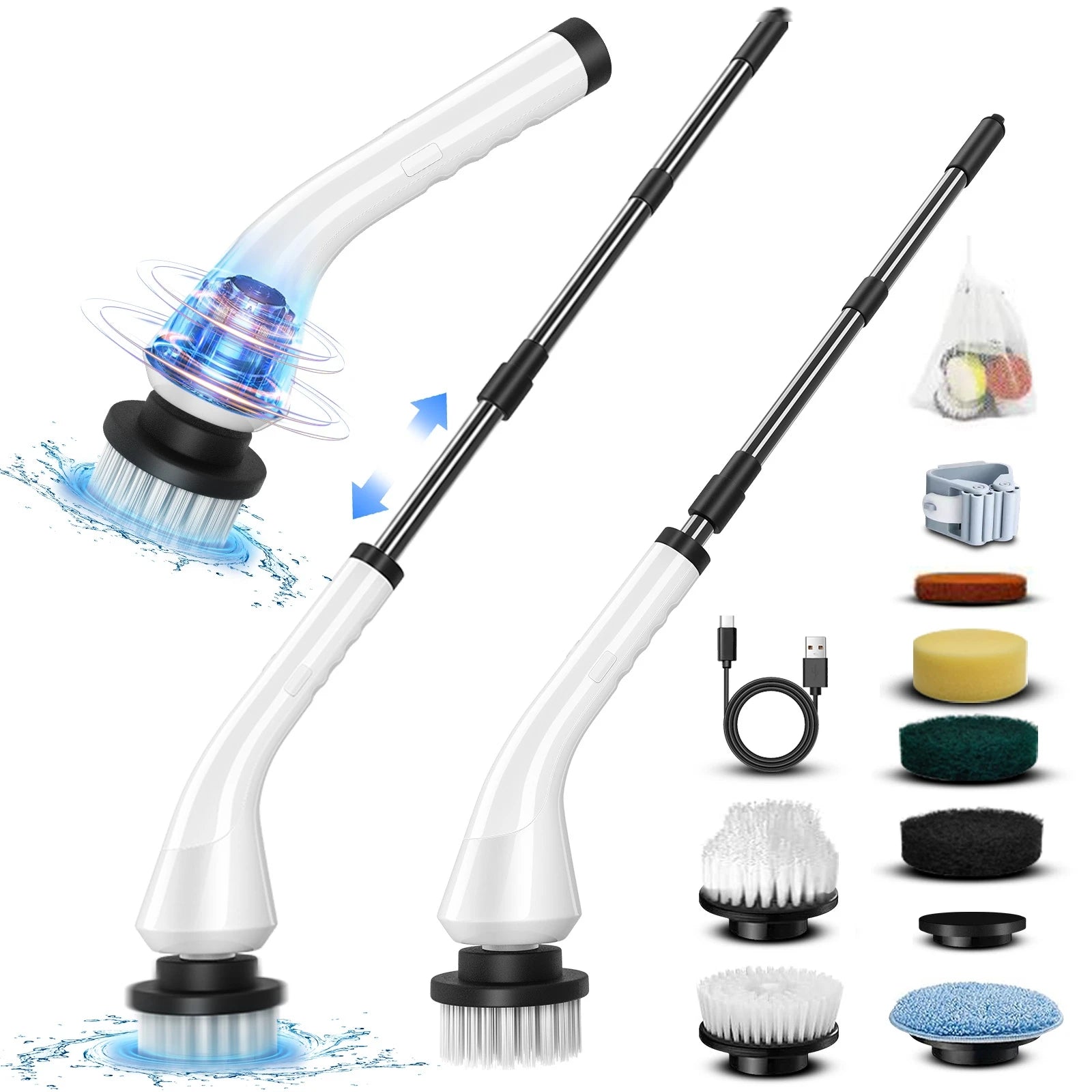 ZOCIH PowerSpin Electric Scrubber System ATHLEXES