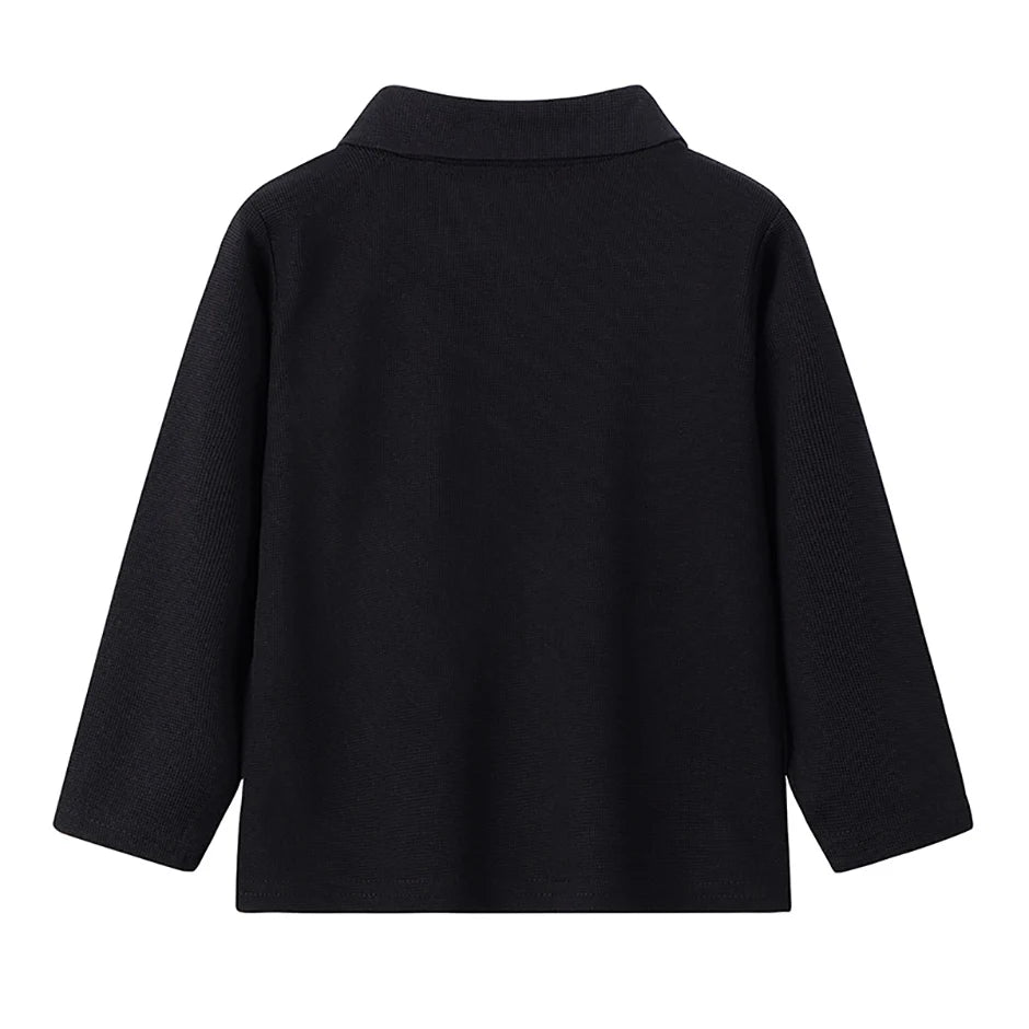 Stylish Kids' Solid Color Polo T-Shirt ATHLEXES