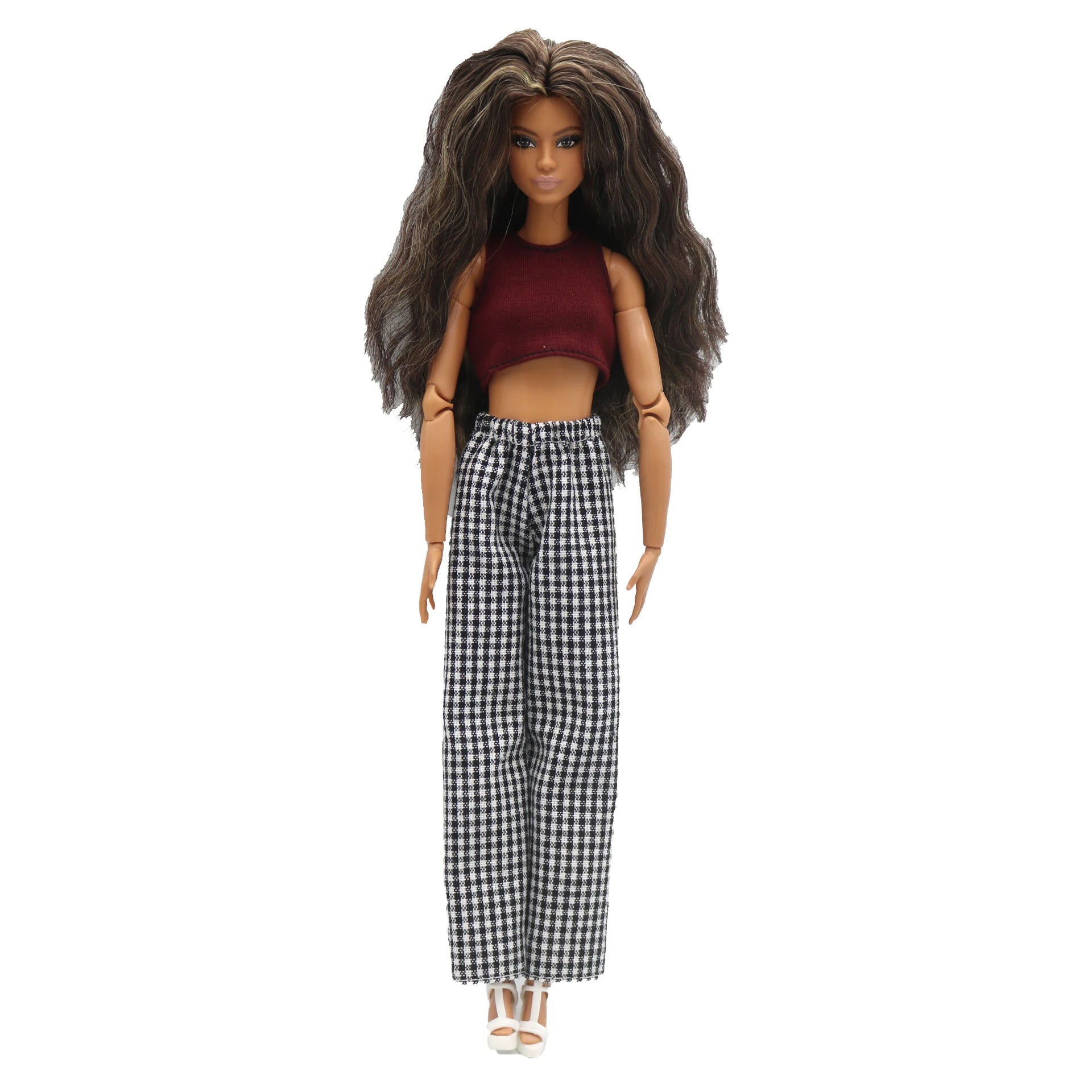 Curvy Barbie Fashion Set with T-Shirt and Pants ATHLEXES