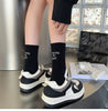 Japanese Style Embroidered Women Crew Socks ATHLEXES