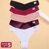 5PCS/Set Cotton Lingerie Panties Sexy Underwear Women Briefs ATHLEXES