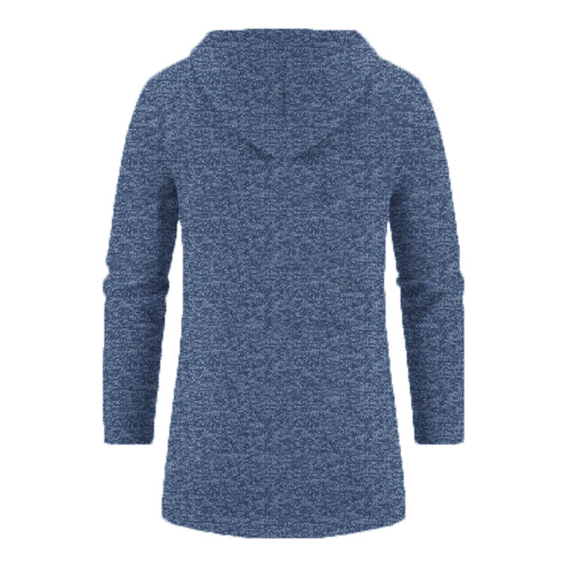 Urban Luxe Zippered Hoodie: Oversized Black Winter Sweatwear ATHLEXES