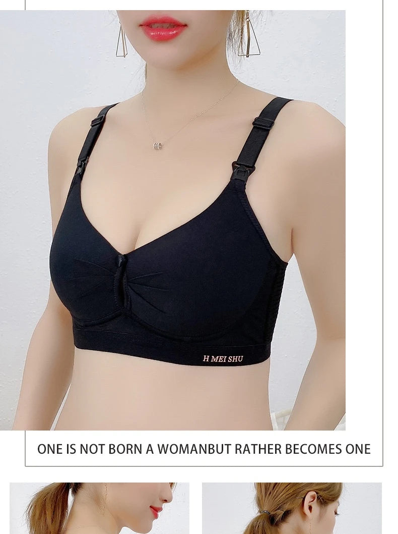 ComfortNest Seamless Nursing Bra for Moms ATHLEXES
