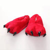 CozyPaws Plush Dinosaur Slippers for Home ATHLEXES