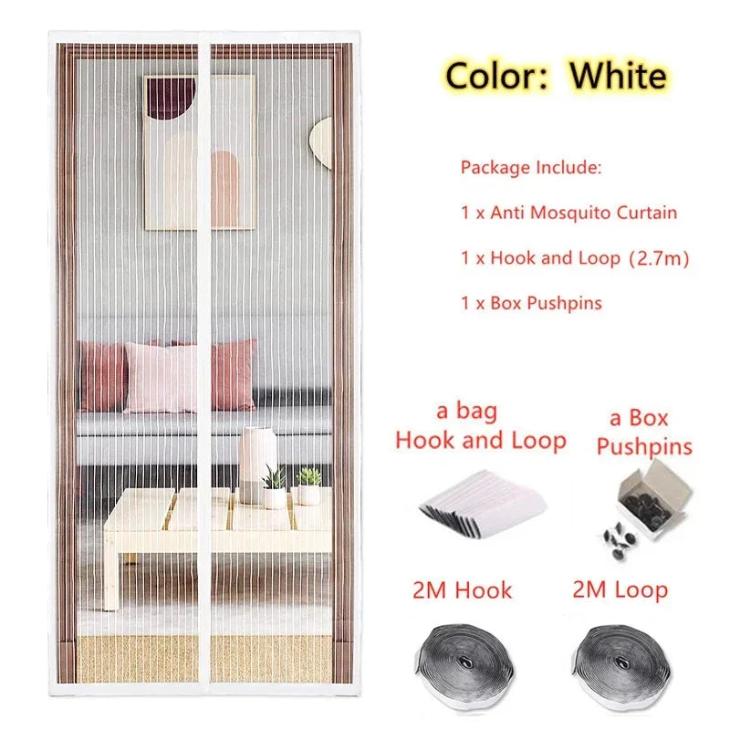 MagnaShield Magnetic Screen Door Curtain ATHLEXES
