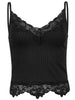 Grunge Chic Lace Trim Crop Top for Women ATHLEXES