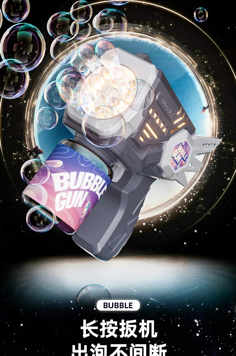 BubbleBliss Electric Bubble Gun ATHLEXES