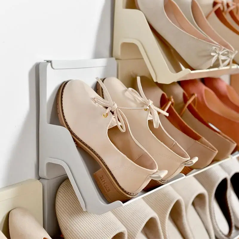 SleekStack Multi-Layer Shoe Rack Organizer ATHLEXES