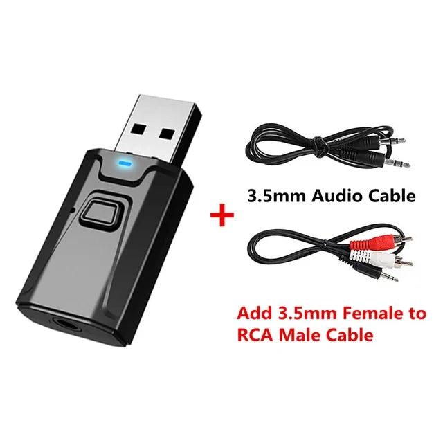 Opansten Bluetooth 5.0 Audio Adapter Dongle ATHLEXES