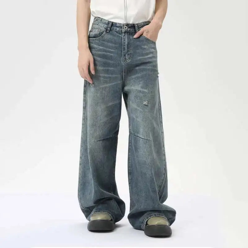 Urban Escape Loose Fit Denim Trousers ATHLEXES
