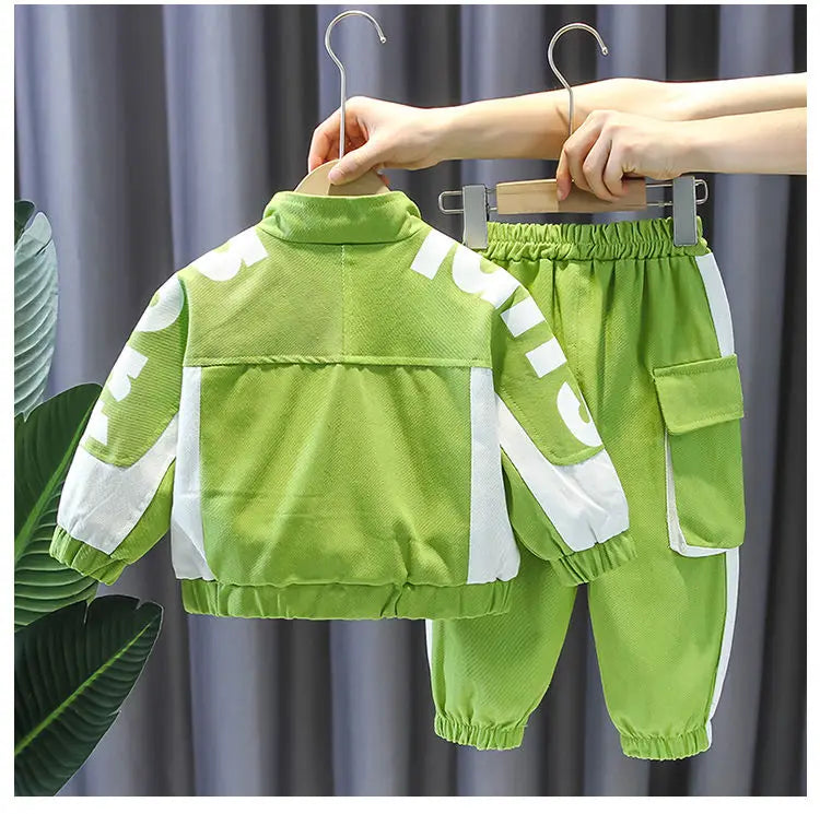 Trendy Denim Set for Boys: Spring & Autumn Style ATHLEXES
