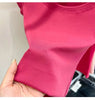 Cotton U-Neck Slimming Summer Tee for Women ATHLEXES