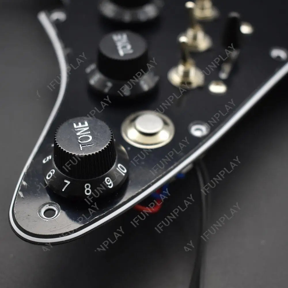 SSH Loaded Pickguard with Silence Switch for ST Guitar ATHLEXES