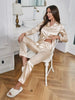 Solid Long Sleeve Pajama Set ATHLEXES
