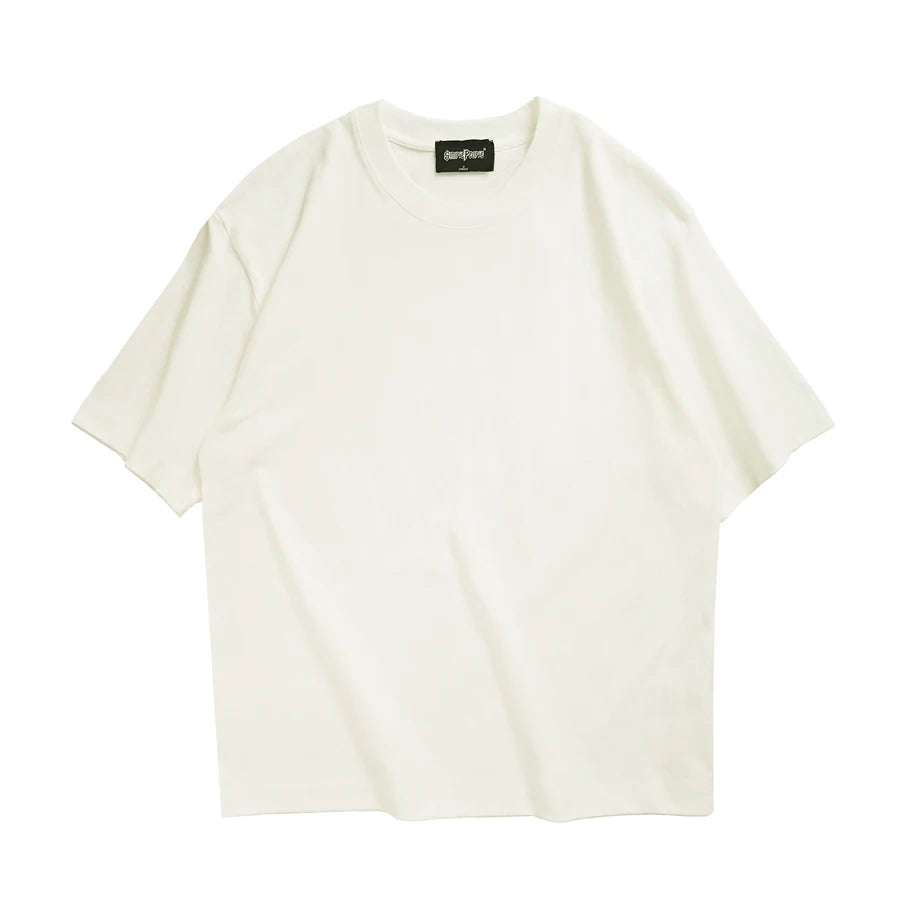 WAVLATII Oversized Brown Summer Tees for Unisex Casual Wear ATHLEXES