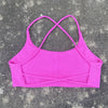 ChicFit Women's Yoga Sports Bra with Cross Back Design ATHLEXES