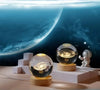 Luminous Saturn 3D Solar System Crystal Sphere ATHLEXES